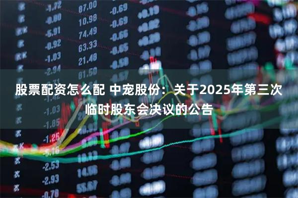 股票配资怎么配 中宠股份：关于2025年第三次临时股东会决议的公告